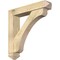 Ekena Millwork Legacy Arts and Crafts Rough Sawn Bracket w/ Offset Brace, Douglas Fir, 6"W x 30"D x 30"H BKT0604X30X30LEC03RDF - alternate 1